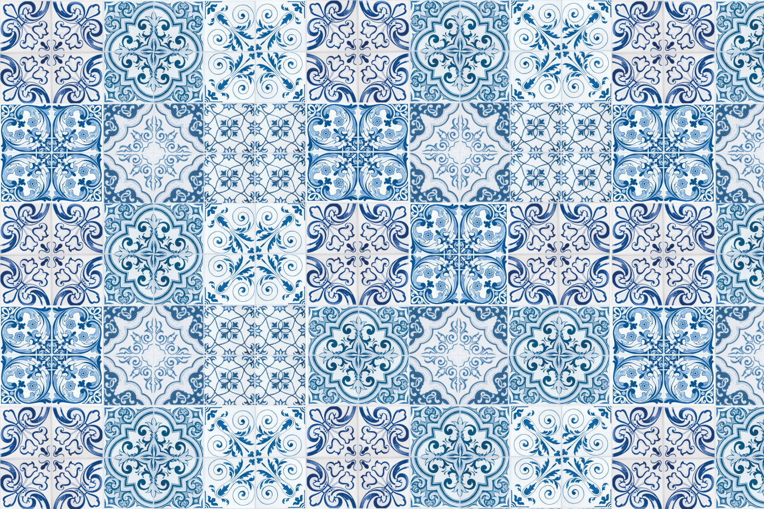 Badrückwand Patchwork