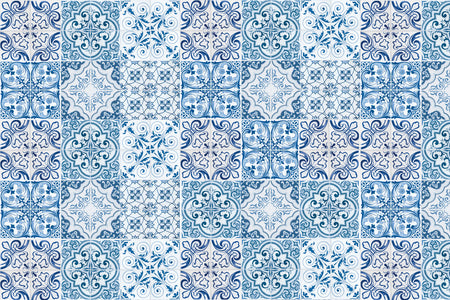Waschbeckenrückwand Patchwork
