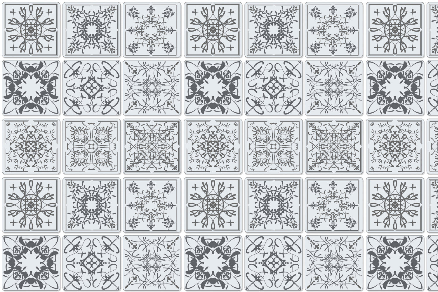 Badrückwand Patchwork