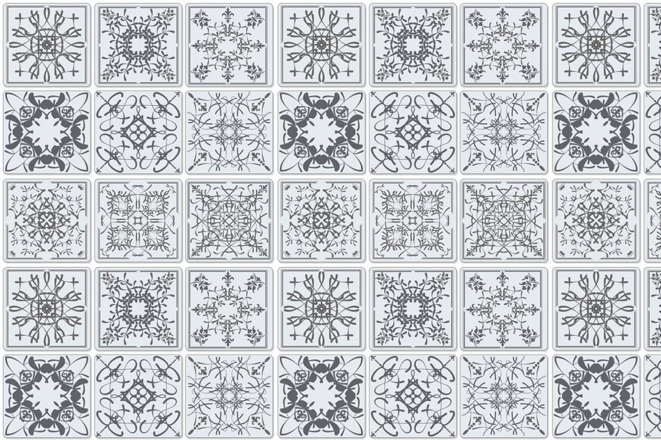 Waschbeckenrückwand Patchwork