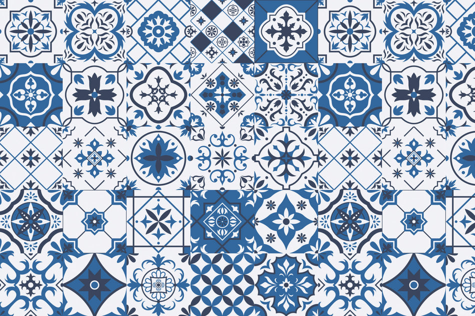 Waschbeckenrückwand Patchwork