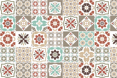Badrückwand Patchwork