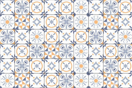 Badrückwand Patchwork