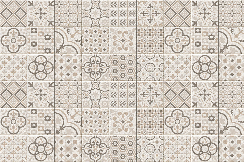 Badrückwand Patchwork