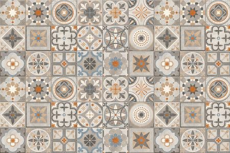 Waschbeckenrückwand Patchwork