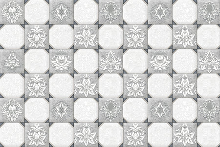 Waschbeckenrückwand Patchwork