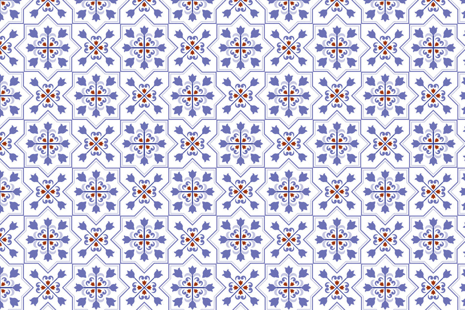Waschbeckenrückwand Patchwork