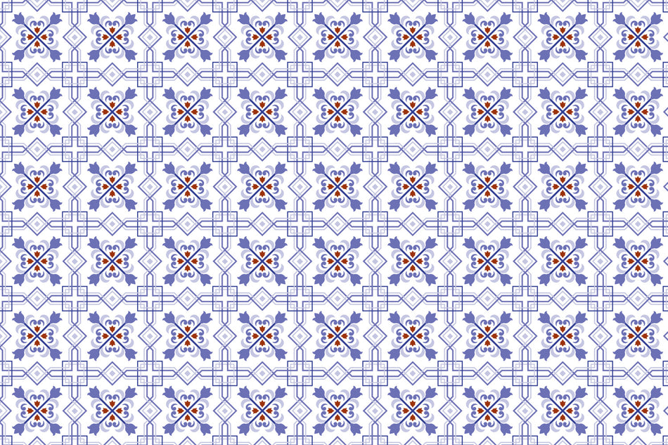 Waschbeckenrückwand Patchwork