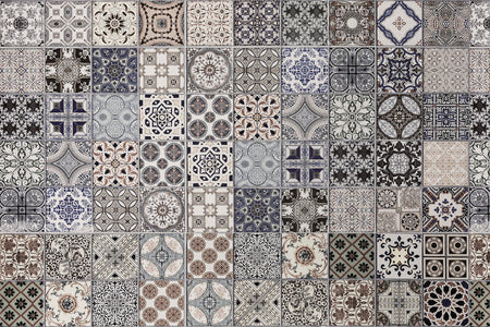 Waschbeckenrückwand Patchwork