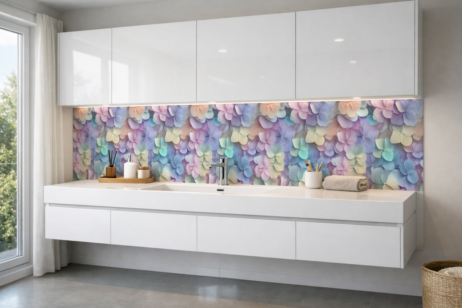 Waschbeckenrückwand Muster