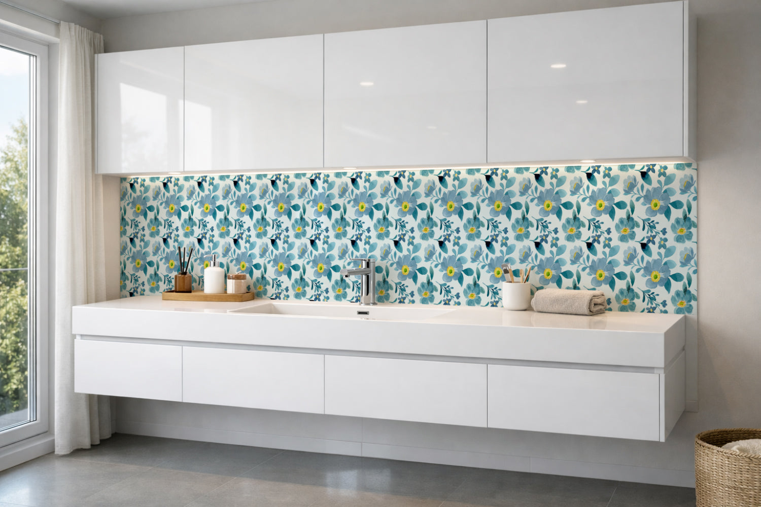 Waschbeckenrückwand Muster