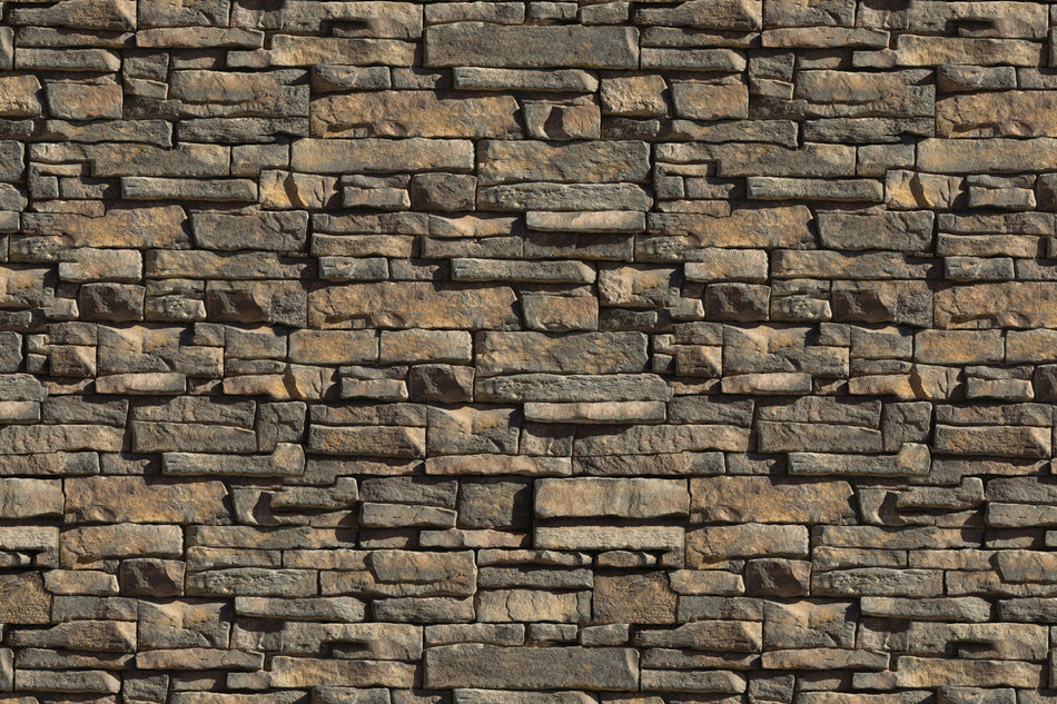 Badrückwand Steinoptik