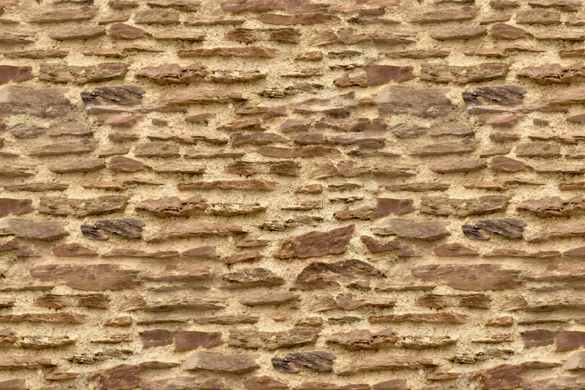 Badrückwand Steinoptik