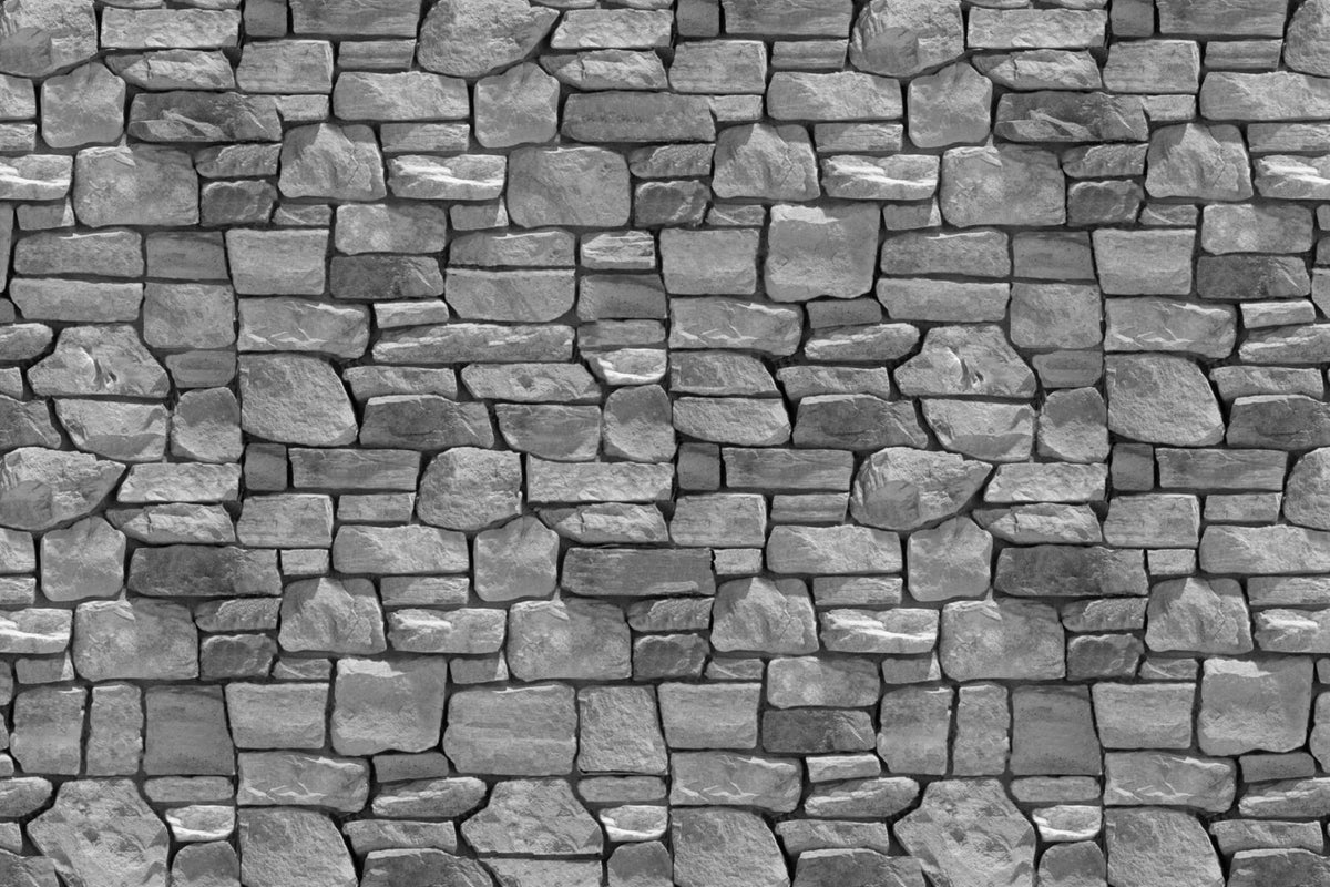 Badrückwand Steinoptik