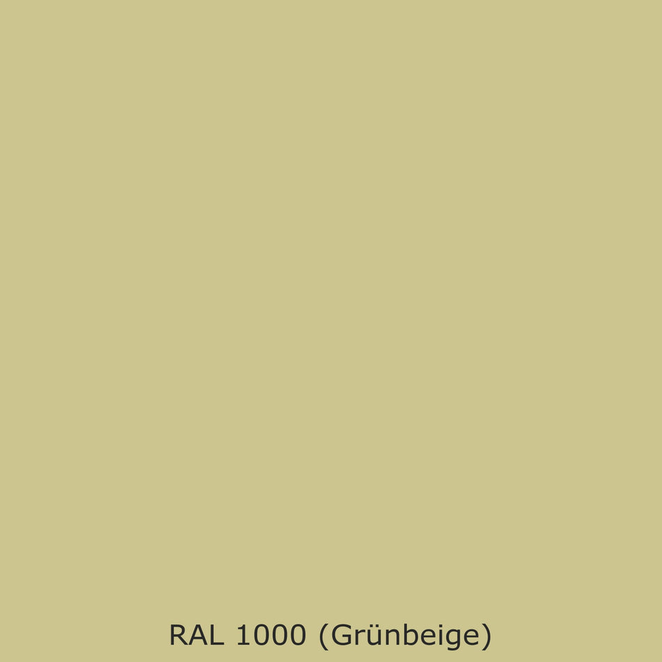 Badewannenverkleidung Einfarbig #CCC58F RAL 1000 (Grünbeige)