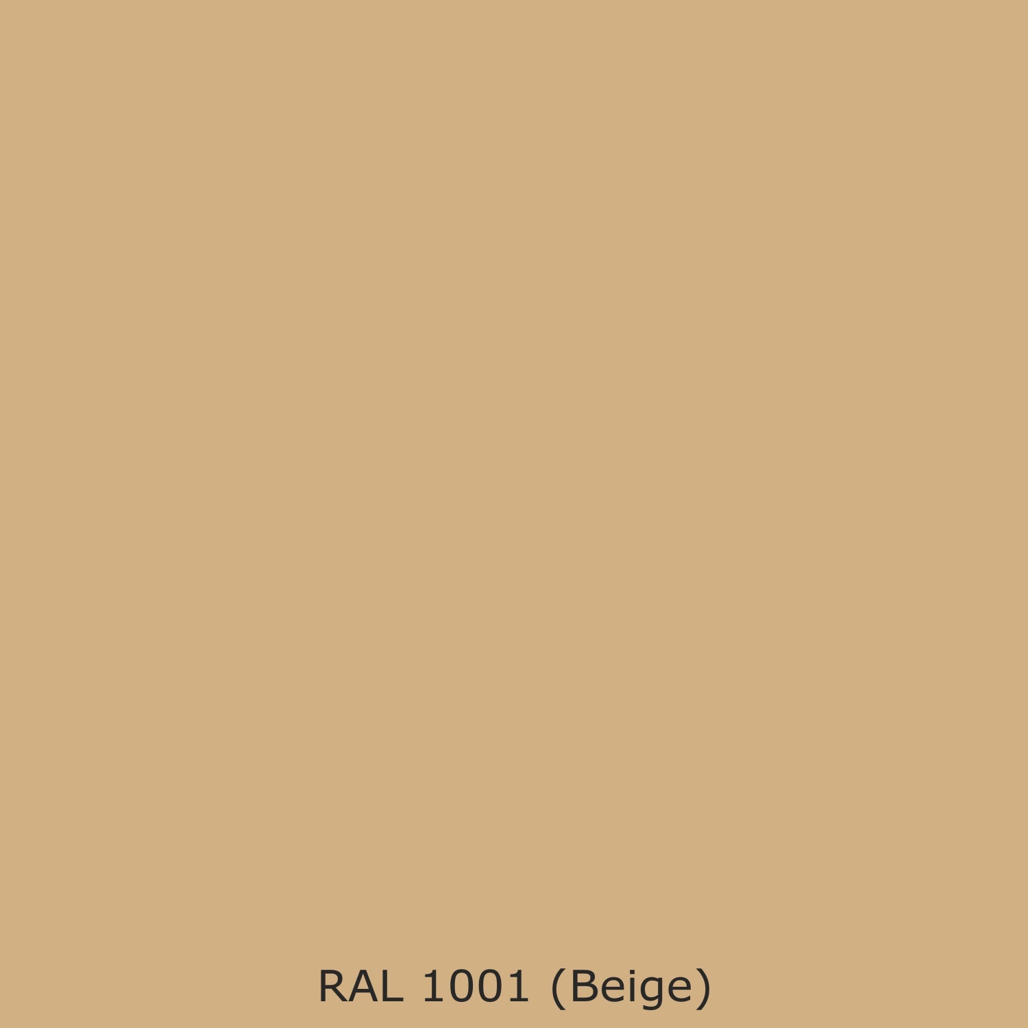 Badrückwand Einfarbig #D0B083 RAL 1001 (Beige)