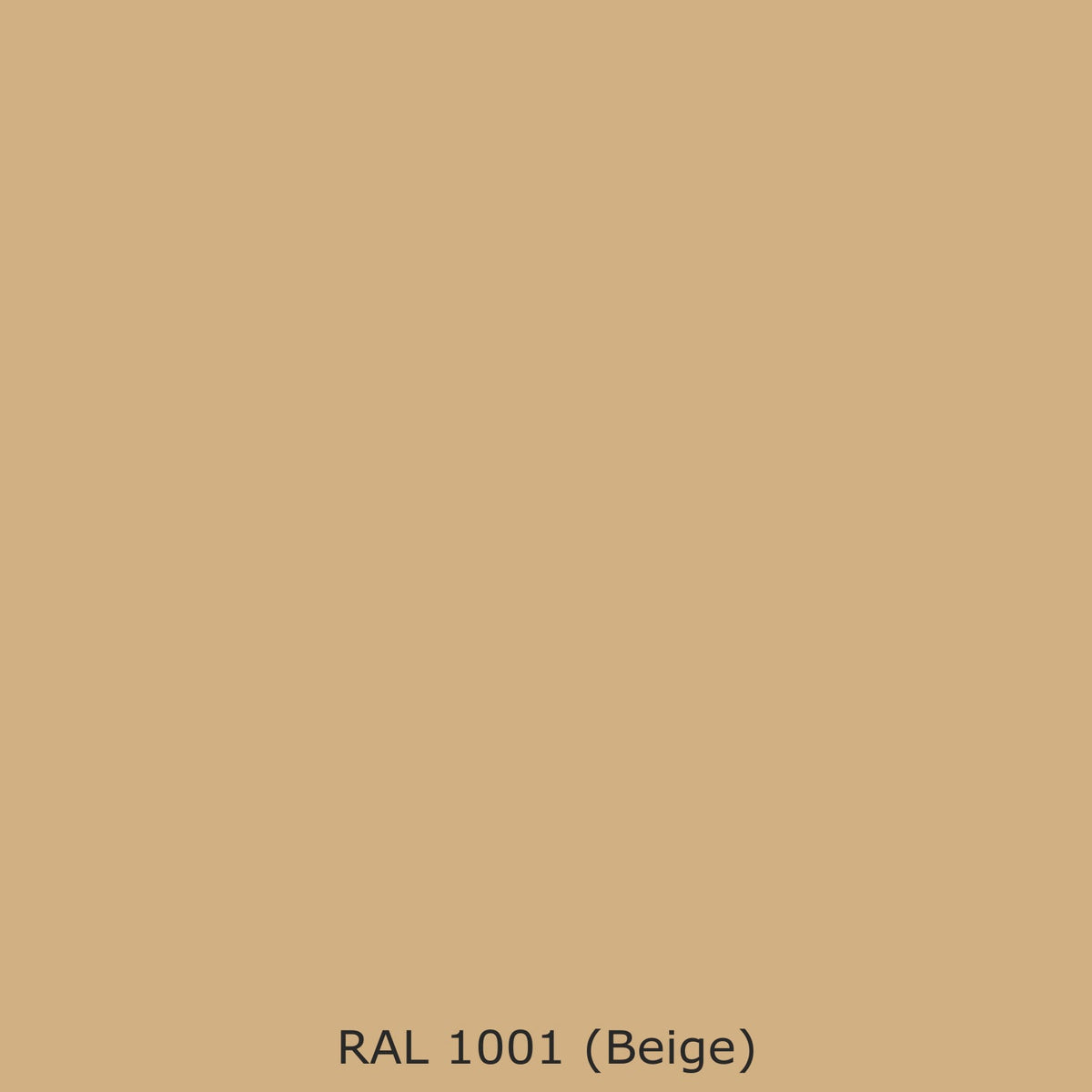 Waschbeckenrückwand Einfarbig #D0B083 RAL 1001 (Beige)