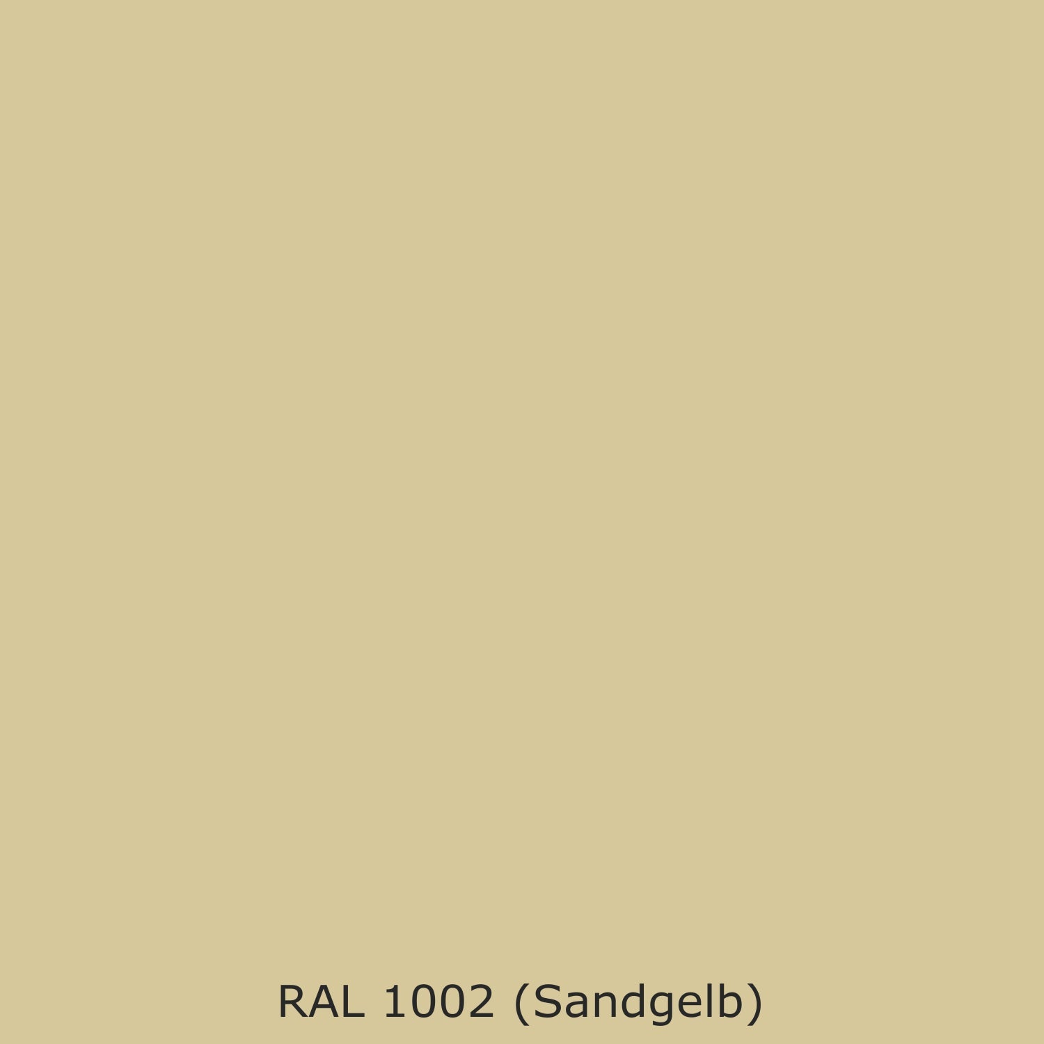 Badrückwand Einfarbig #D6C89A RAL 1002 (Sandgelb)