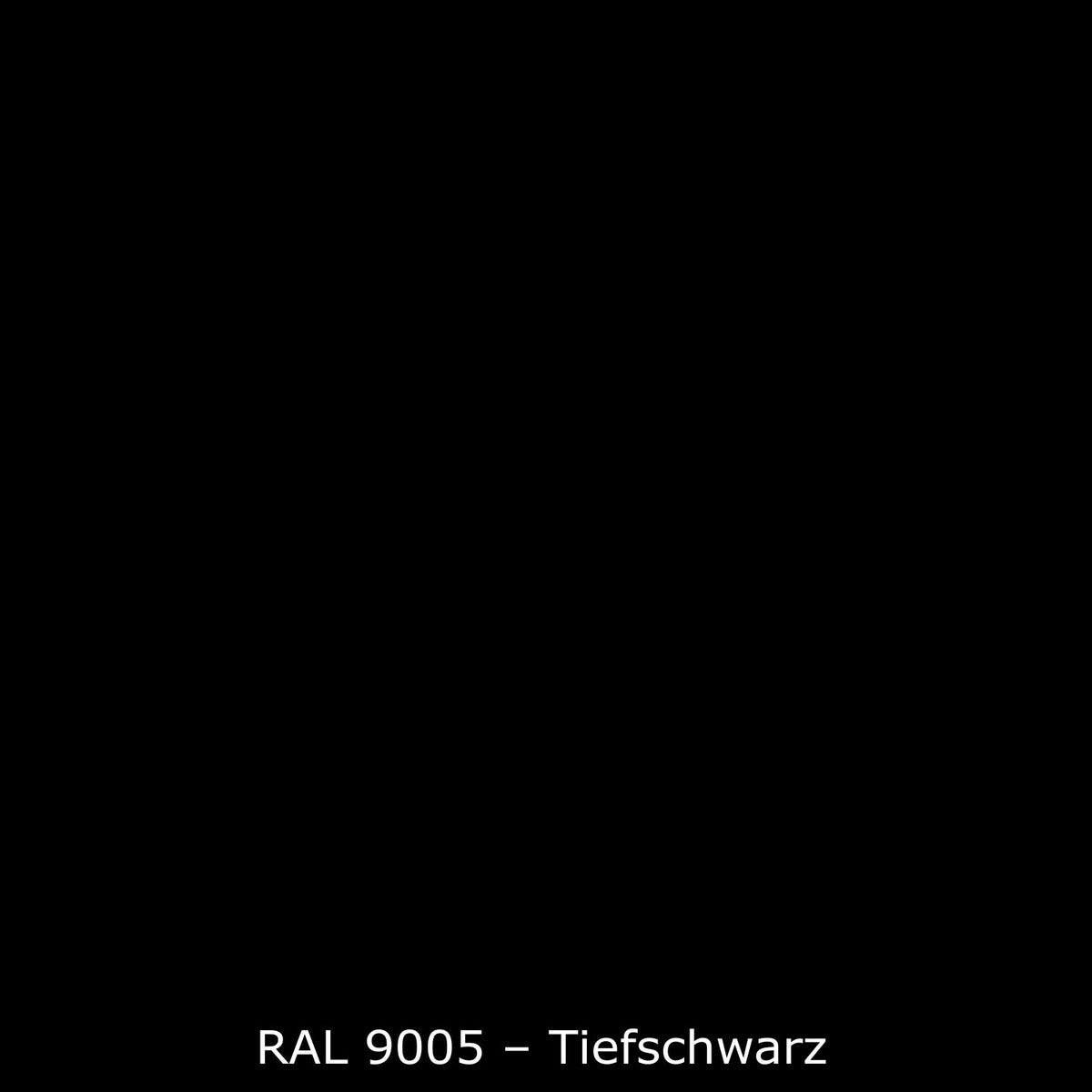Badewannenverkleidung Einfarbig #000000 RAL 9005 – Tiefschwarz