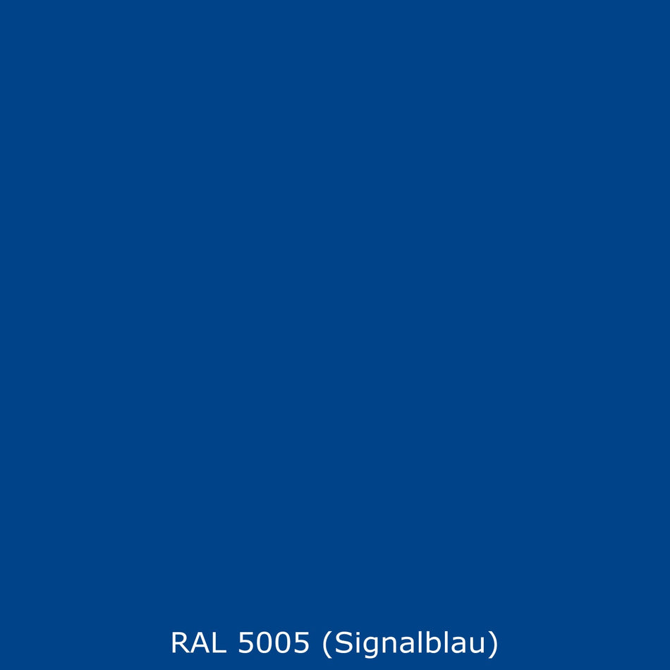 Waschbeckenrückwand Einfarbig RAL 5005 (Signalblau)