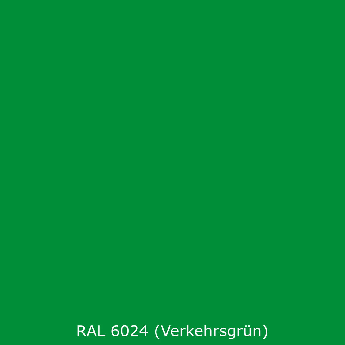 Badrückwand Einfarbig RAL 6024 Verkehrsgrün