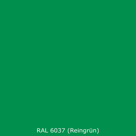 Badrückwand Einfarbig RAL 6037 Reingrün