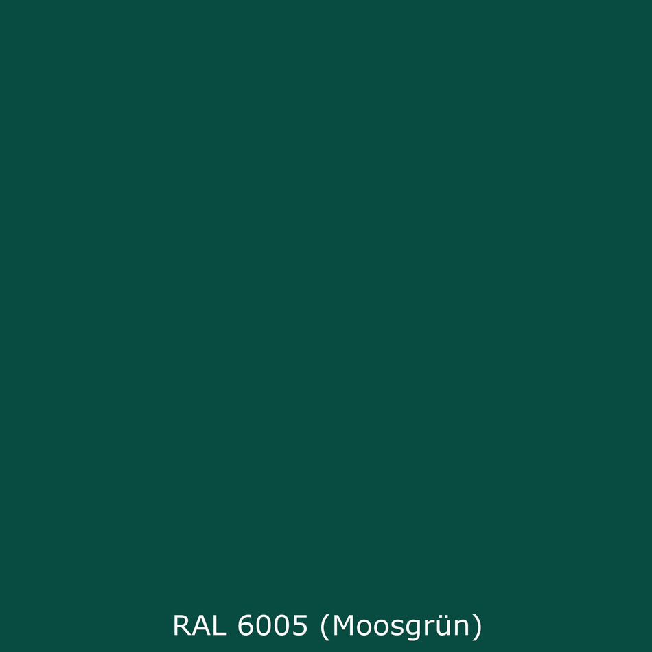 Waschbeckenrückwand Einfarbig RAL 6005 Moosgrün