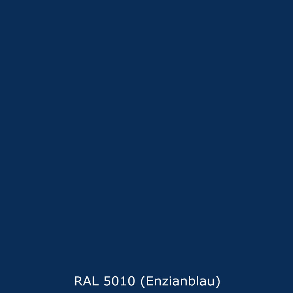 Waschbeckenrückwand Einfarbig RAL 5010 Enzianblau