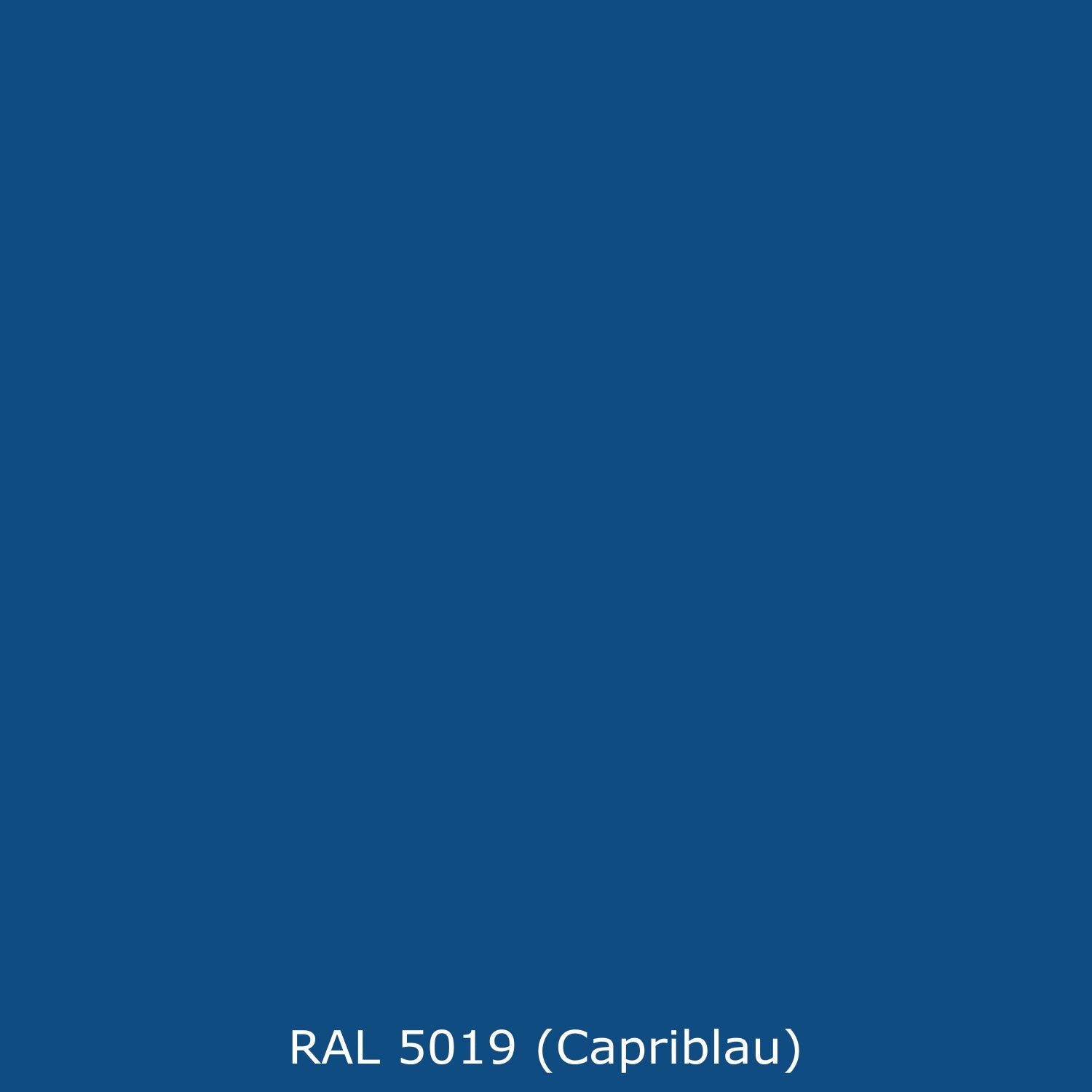 Badewannenverkleidung Einfarbig RAL 5019 Capriblau