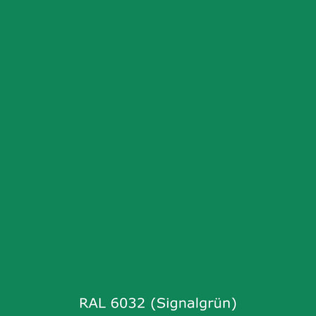 Badrückwand Einfarbig RAL 6032 Signalgrün