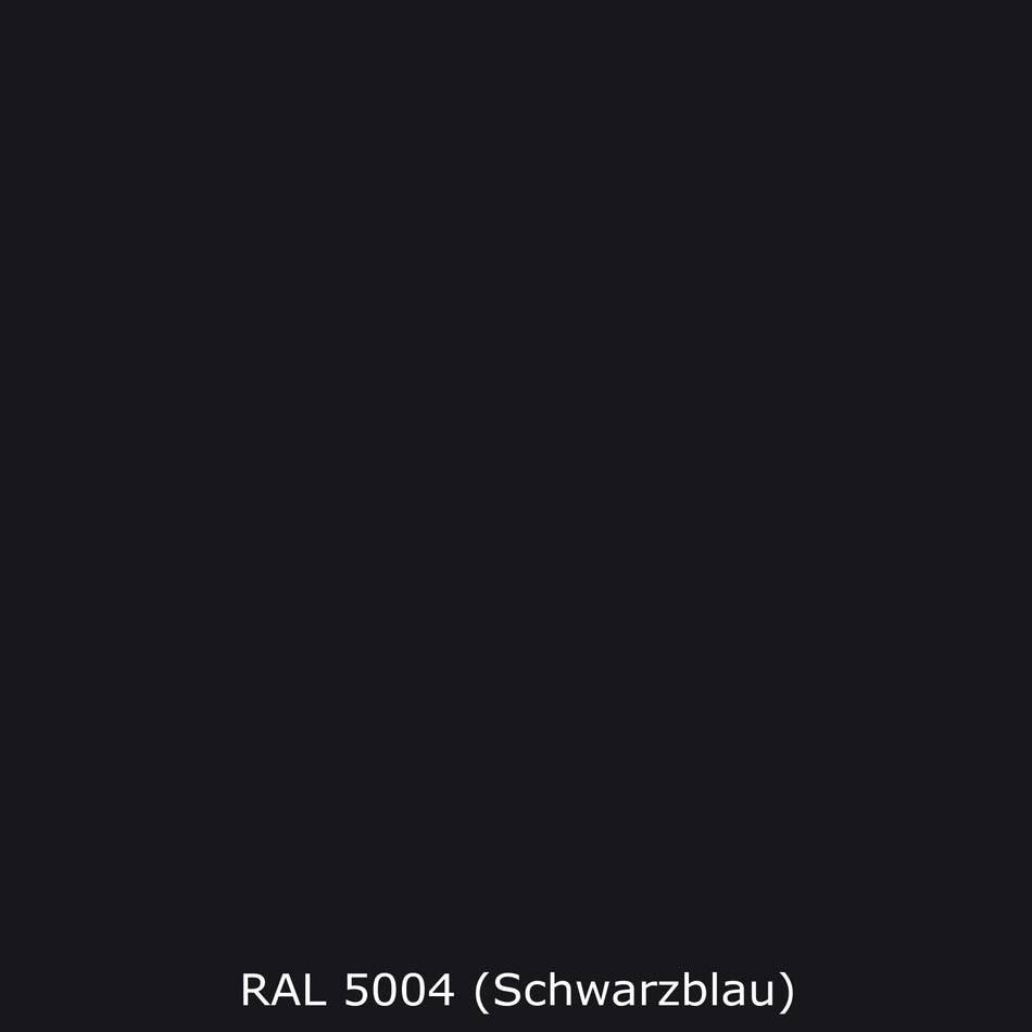 Badewannenverkleidung Einfarbig RAL 5004 Schwarzblau