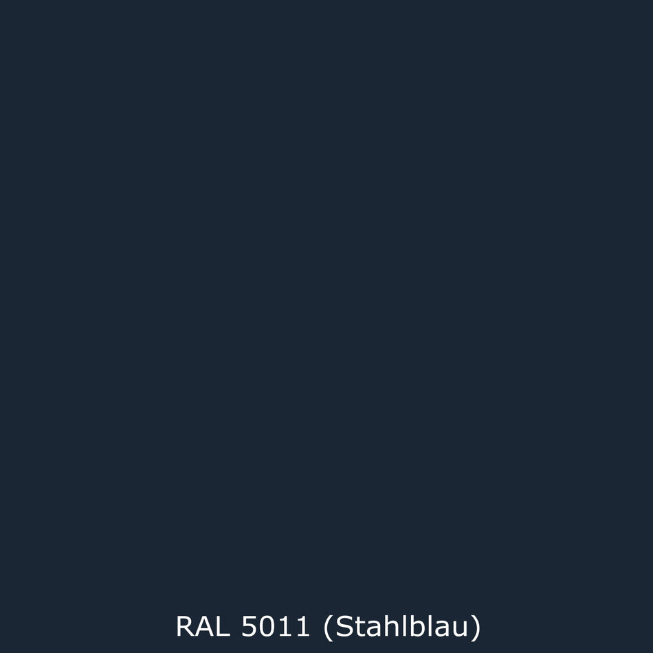 Badewannenverkleidung Einfarbig RAL 5011 Stahlblau