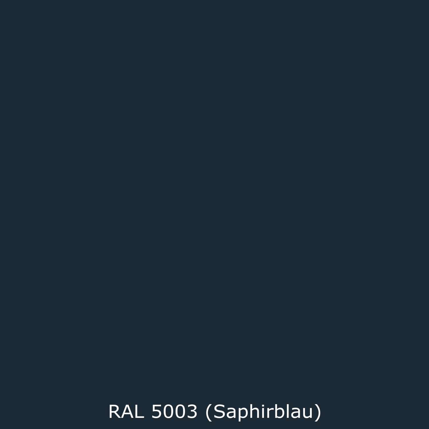 Waschbeckenrückwand Einfarbig RAL 5003 Saphirblau