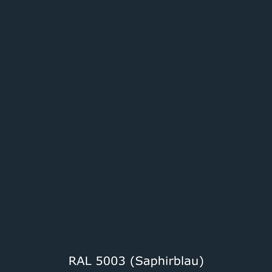 Waschbeckenrückwand Einfarbig RAL 5003 Saphirblau