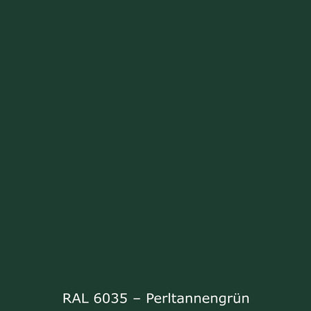 Badrückwand Einfarbig RAL 6035 Perltannengrün