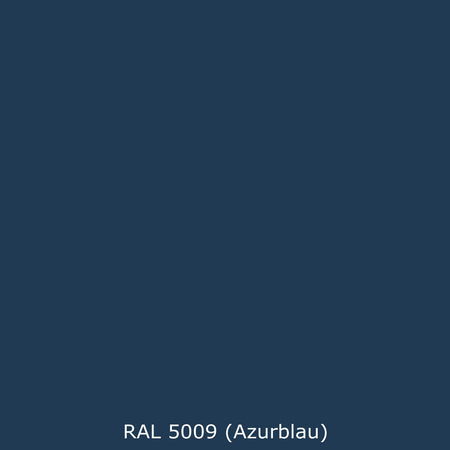 Badewannenverkleidung Einfarbig RAL 5009 Azurblau