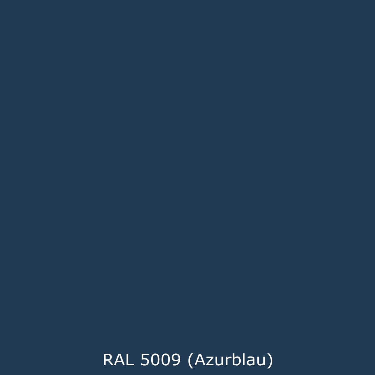 Waschbeckenrückwand Einfarbig RAL 5009 Azurblau