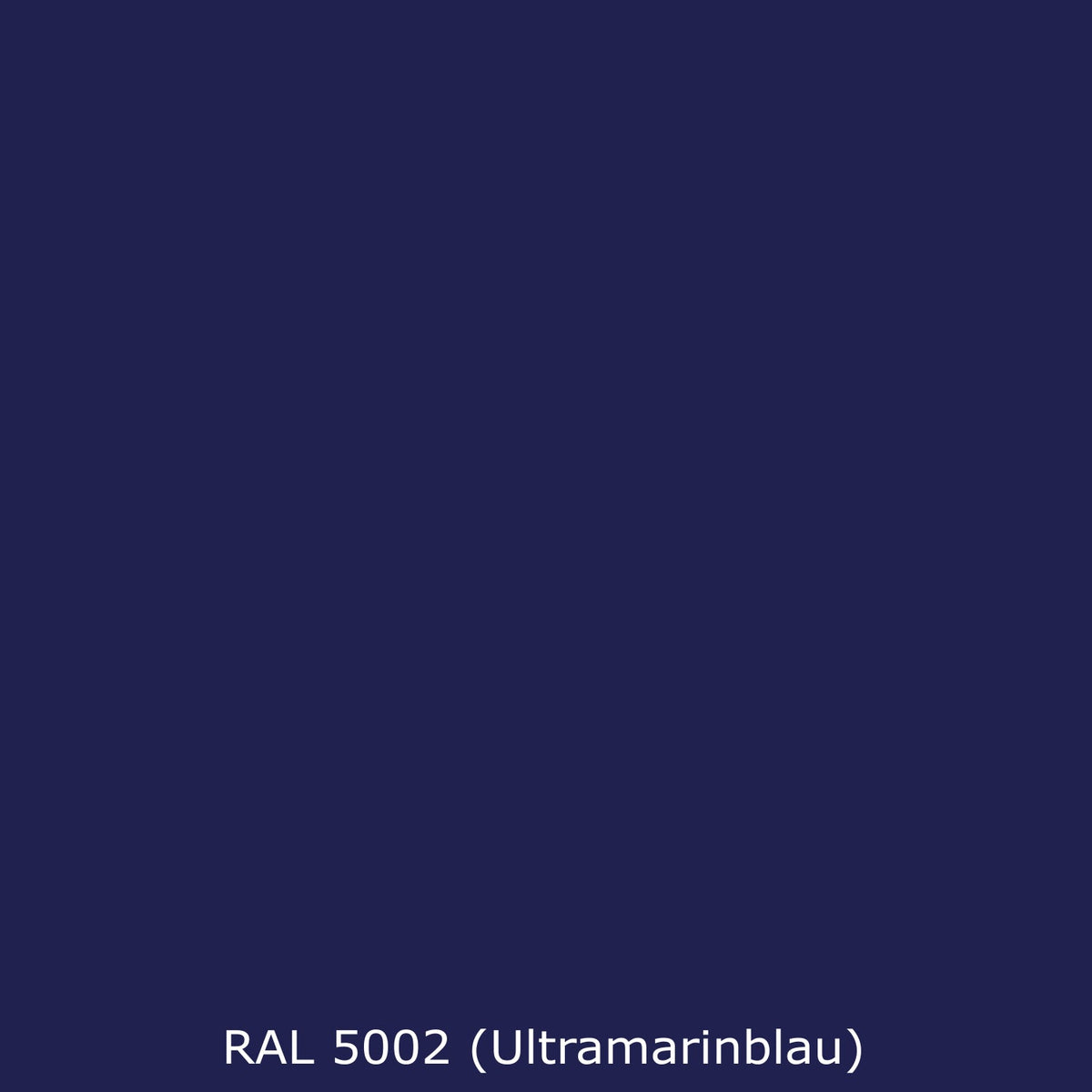 Badrückwand Einfarbig RAL 5002 Ultramarinblau