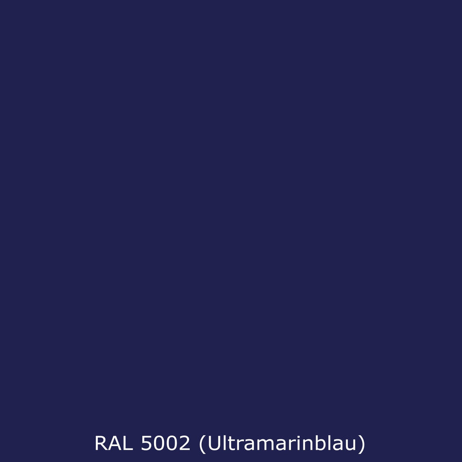 Badrückwand Einfarbig RAL 5002 Ultramarinblau