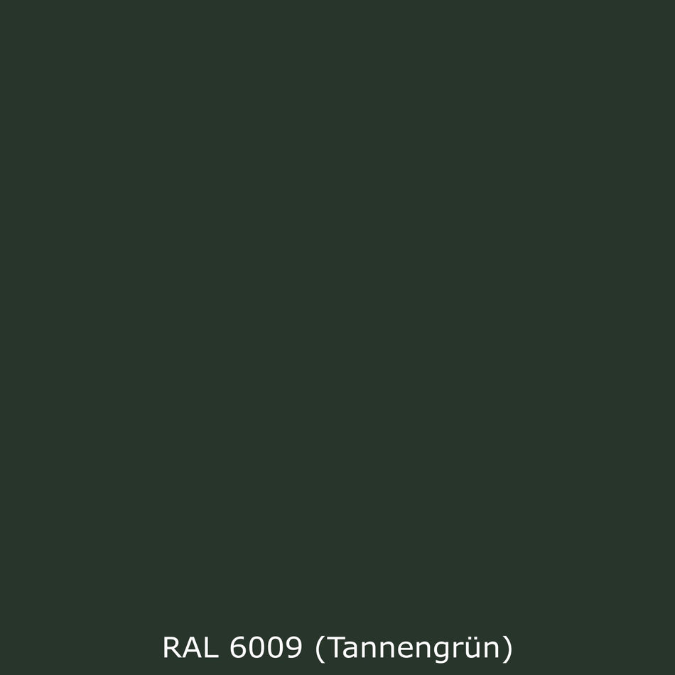 Badrückwand Einfarbig RAL 6009 Tannengrün