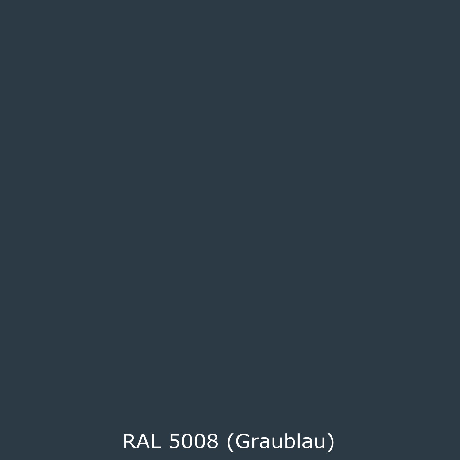 Badewannenverkleidung Einfarbig RAL 5008 Graublau