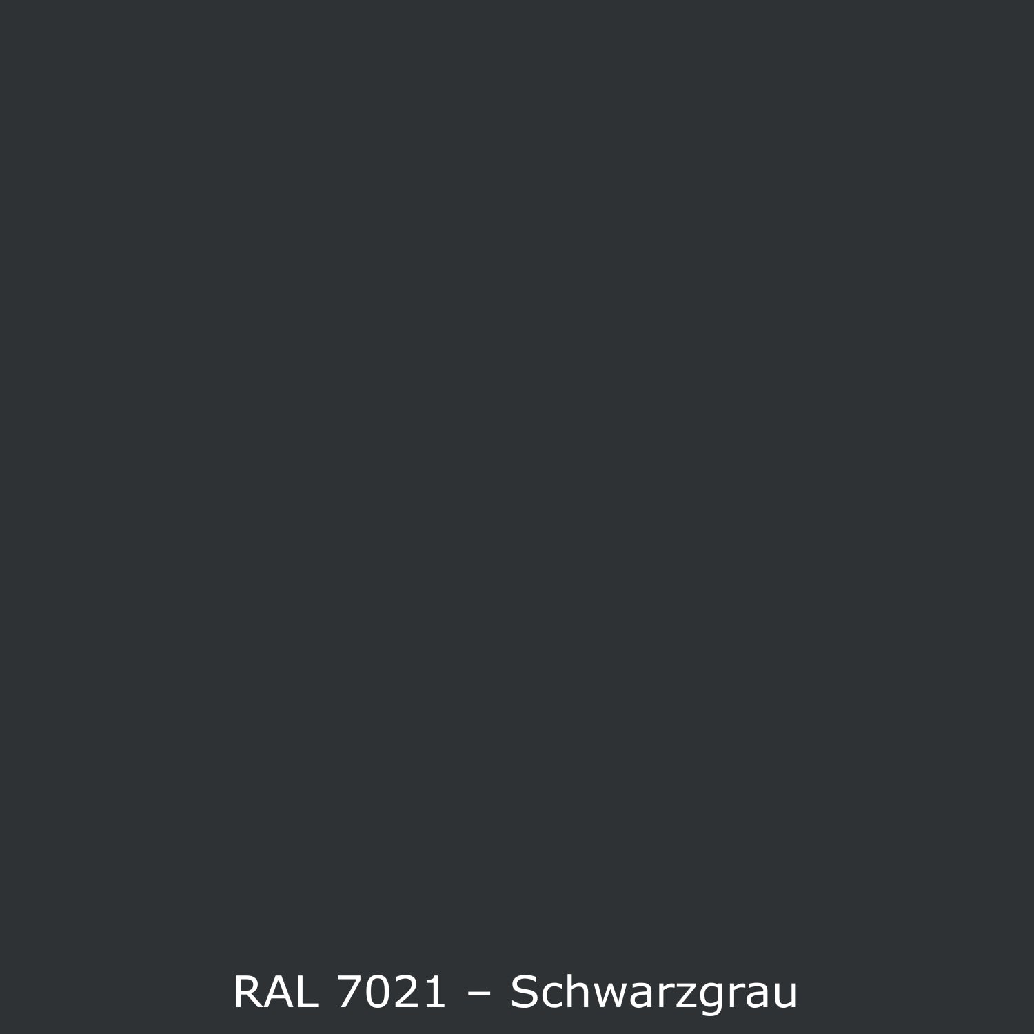 Waschbeckenrückwand Einfarbig RAL 7021 Schwarzgrau