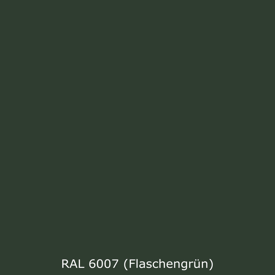Waschbeckenrückwand Einfarbig RAL 6007 Flaschengrün