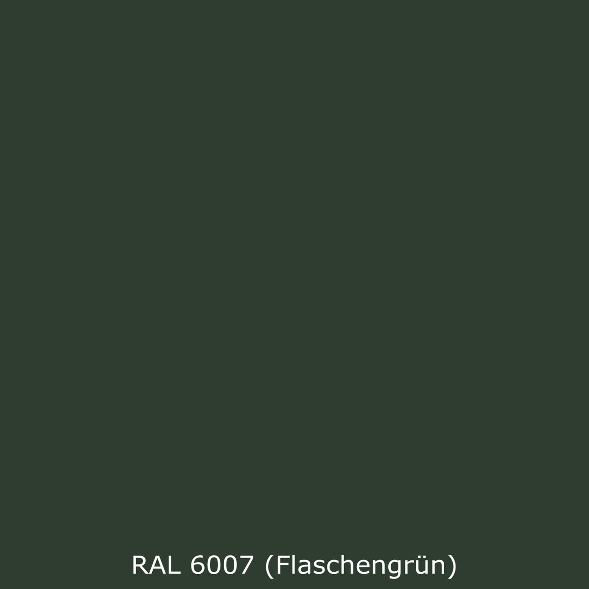 Badrückwand Einfarbig RAL 6007 Flaschengrün
