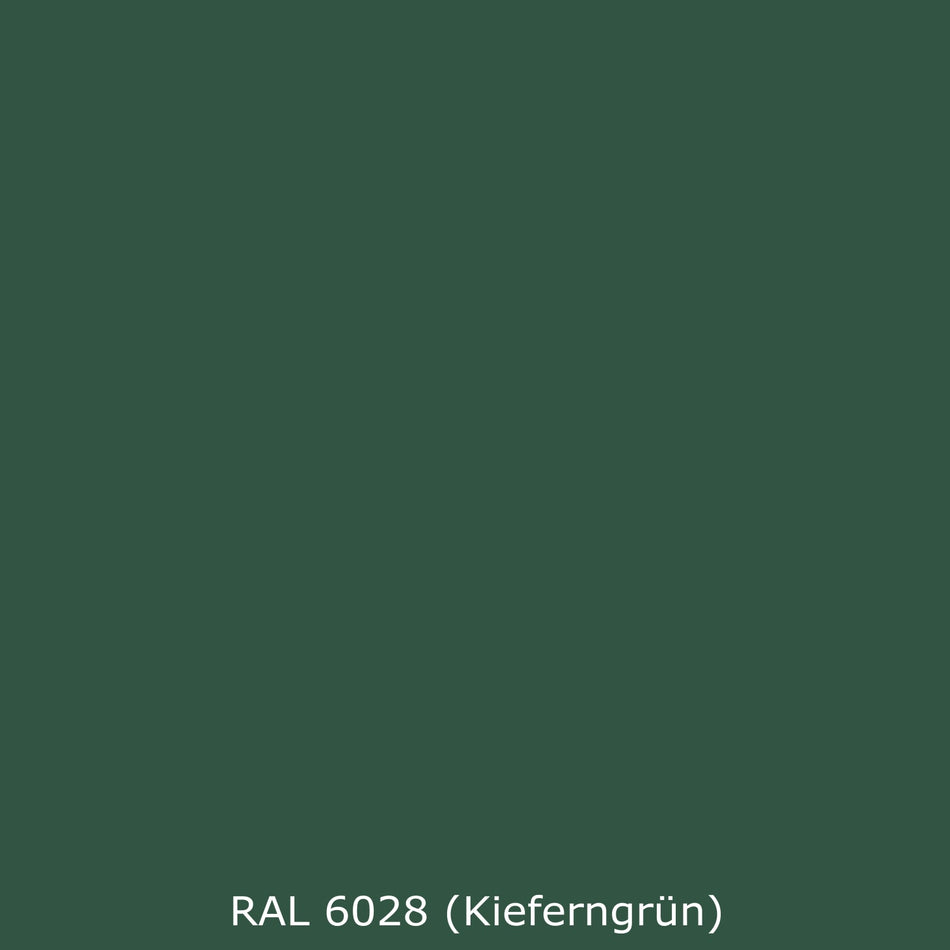 Waschbeckenrückwand Einfarbig RAL 6028 Kieferngrün