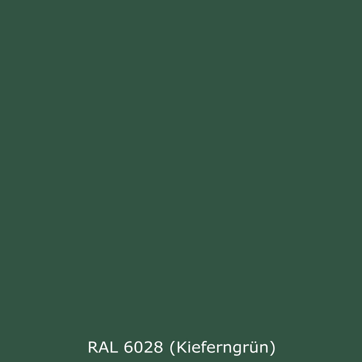 Badrückwand Einfarbig RAL 6028 Kieferngrün