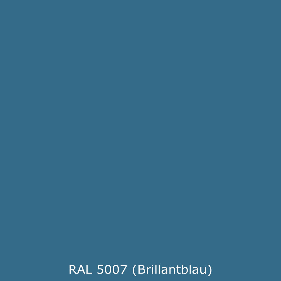 Waschbeckenrückwand Einfarbig RAL 5007 Brillantblau