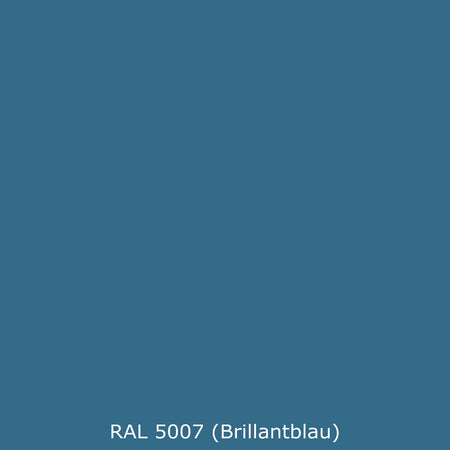 Badewannenverkleidung Einfarbig RAL 5007 Brillantblau