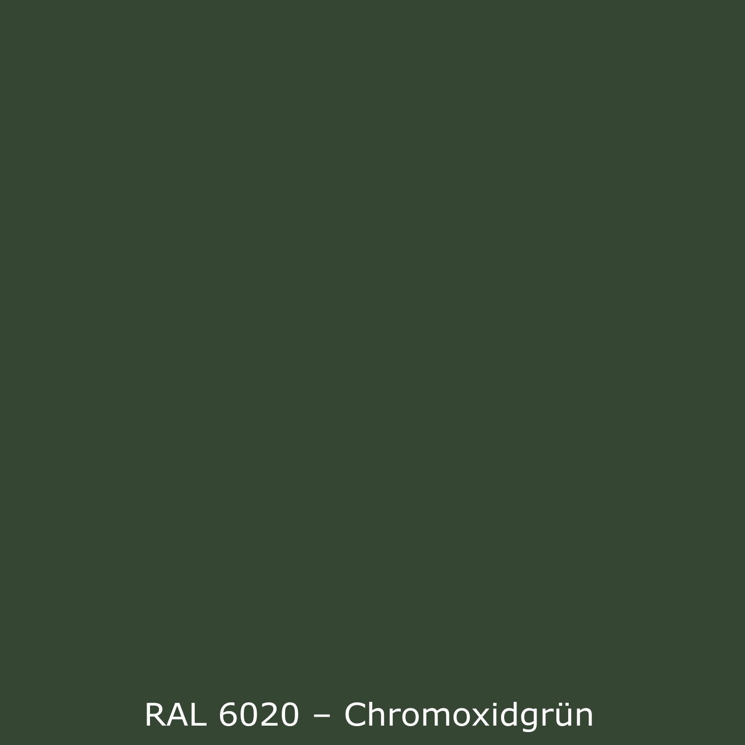 Waschbeckenrückwand Einfarbig RAL 6020 Chromoxidgrün