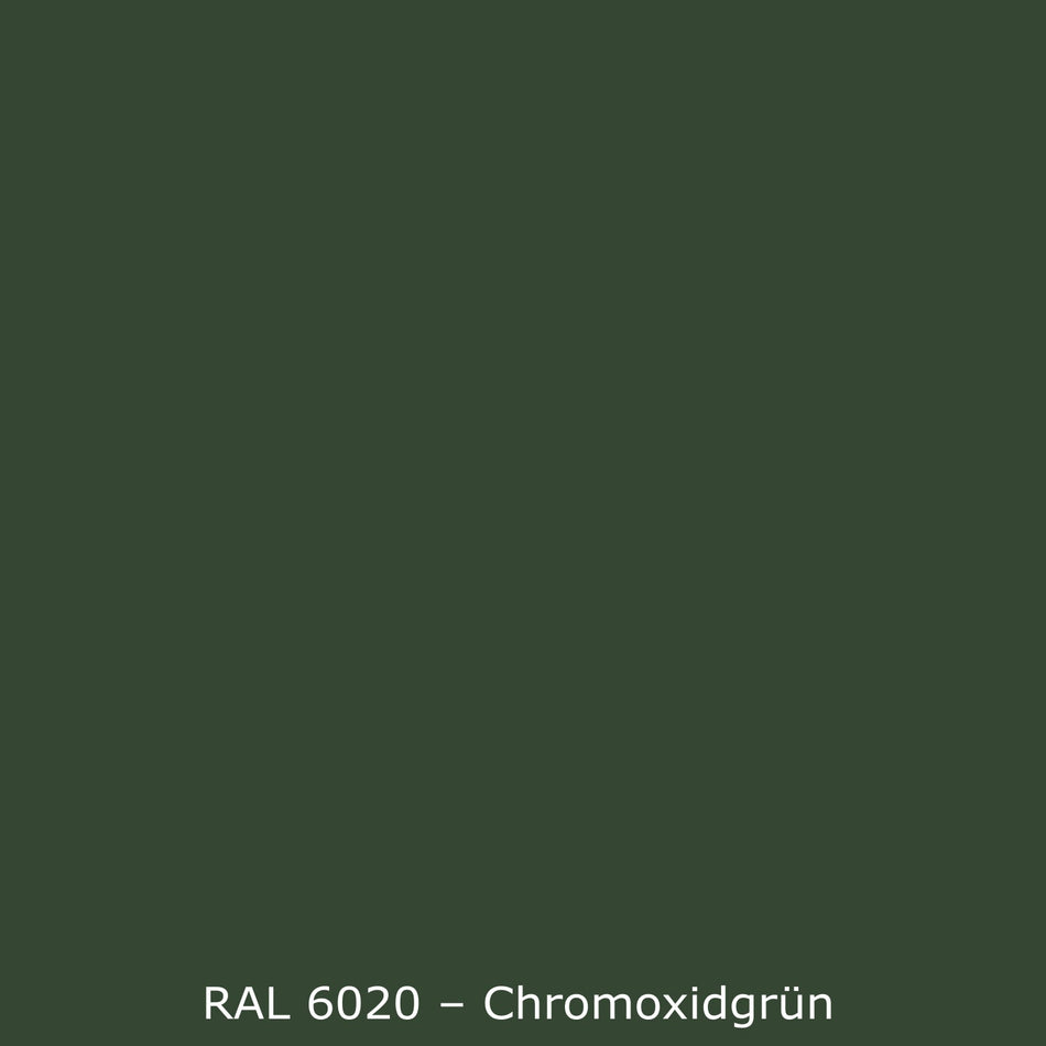 Waschbeckenrückwand Einfarbig RAL 6020 Chromoxidgrün